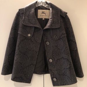 Burberry Grey Cape